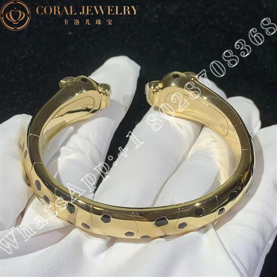 Cartier Panthere De Cartier Bracelet Yellow Gold Ref N6719217 Coral (4)