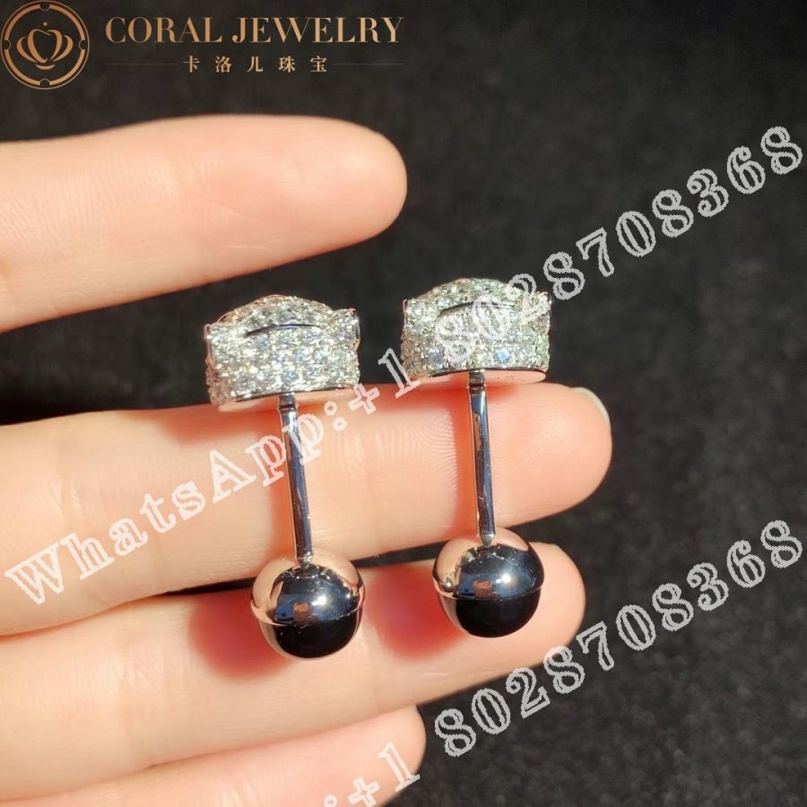 Cartier Panthere De Cartier Cufflinks White Gold Emeralds Onyx Diamonds Ref Og000037 Coral (4)