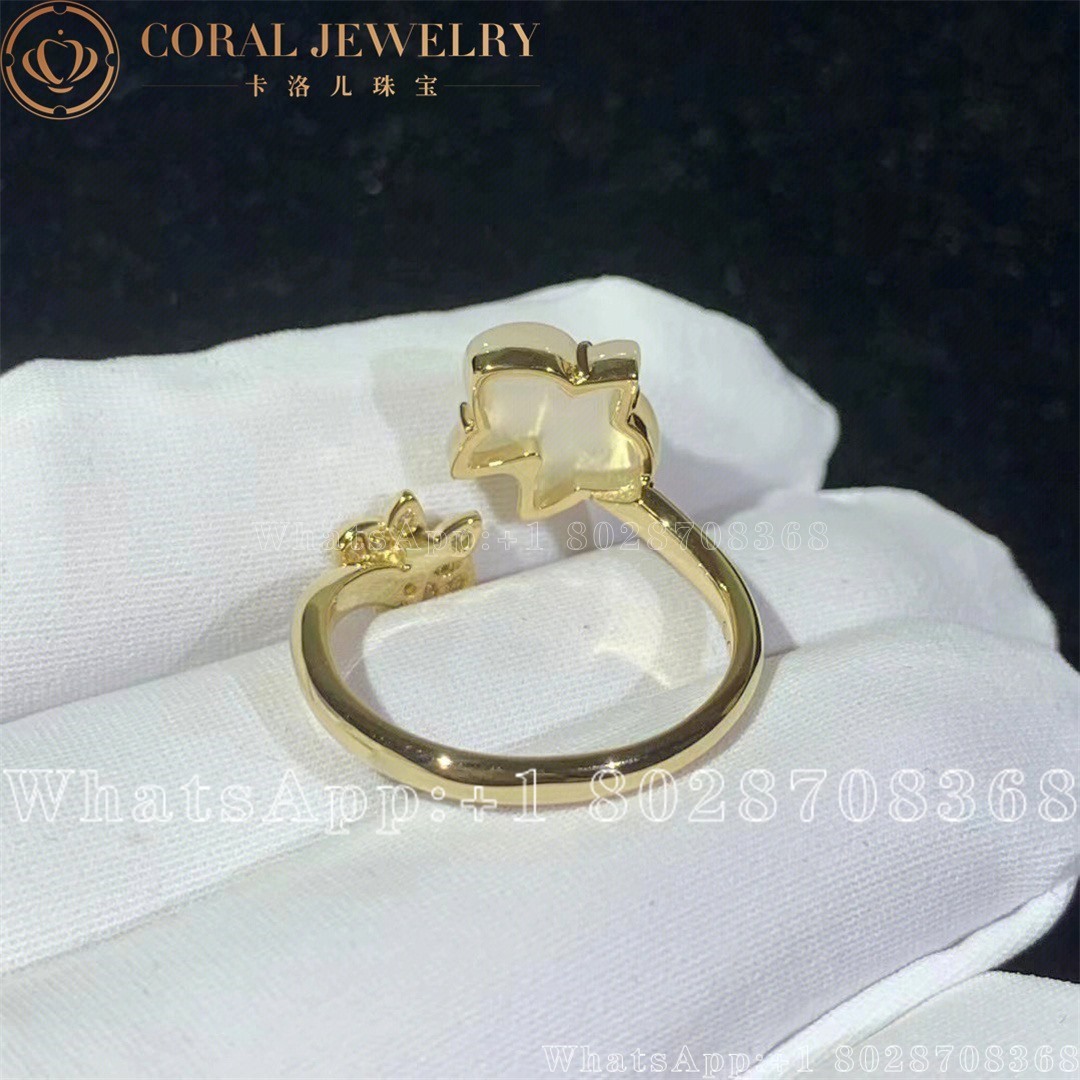 Cartier Caresse Dorchidees Par Cartier Ring Ref B4213900 Coral (2)