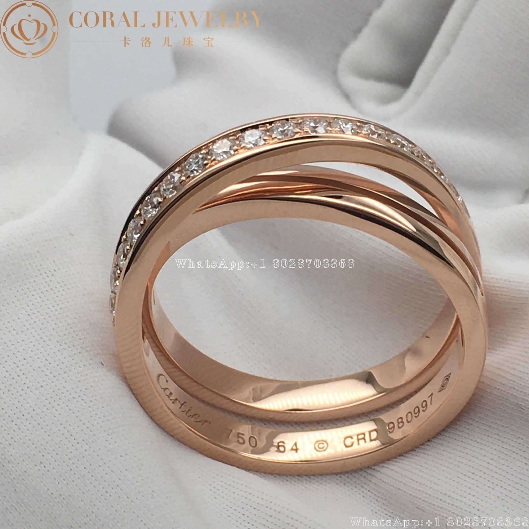 Cartier Etincelle De Cartier Ring Ref B4095700 Coral (3)