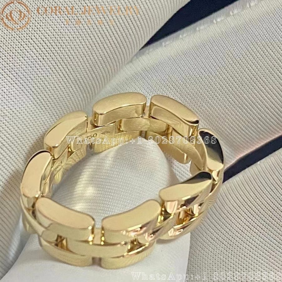 Cartier Maillon Panthere Ring Ref B4230600 Coral (2)