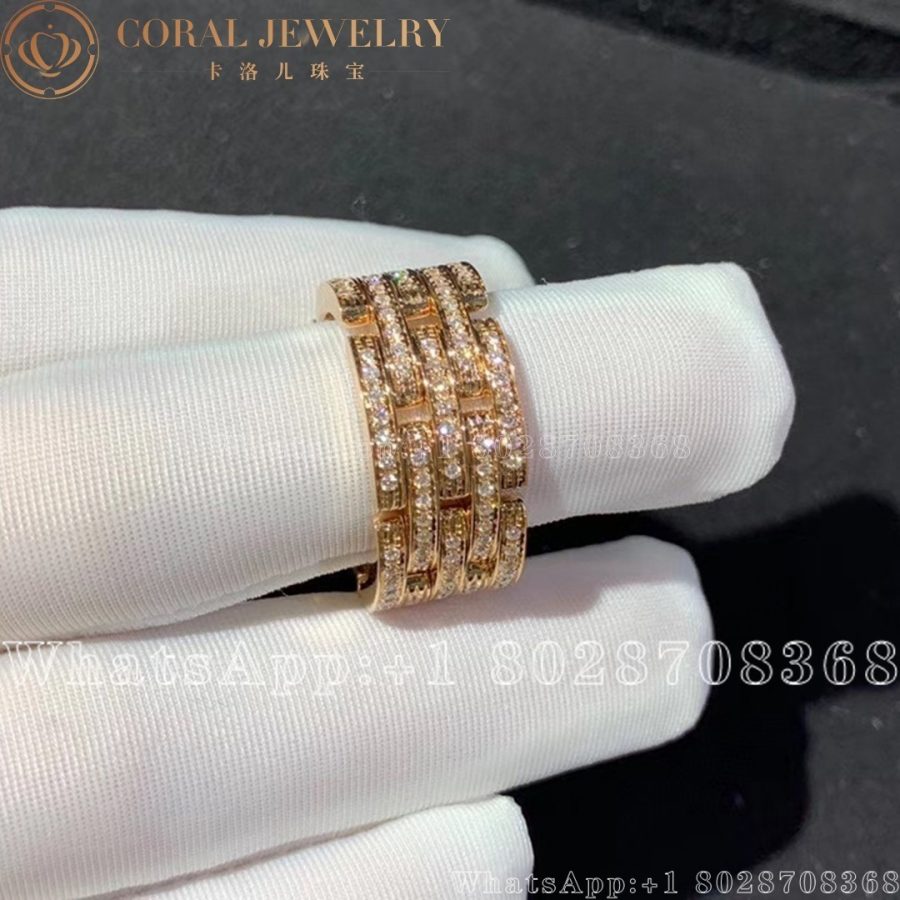 Cartier Maillon Panthere Ring Ref N4749300 Coral (3)