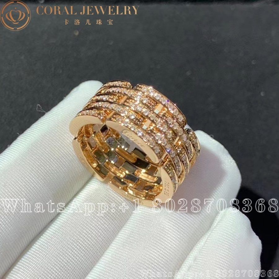 Cartier Maillon Panthere Ring Ref N4749300 Coral (5)