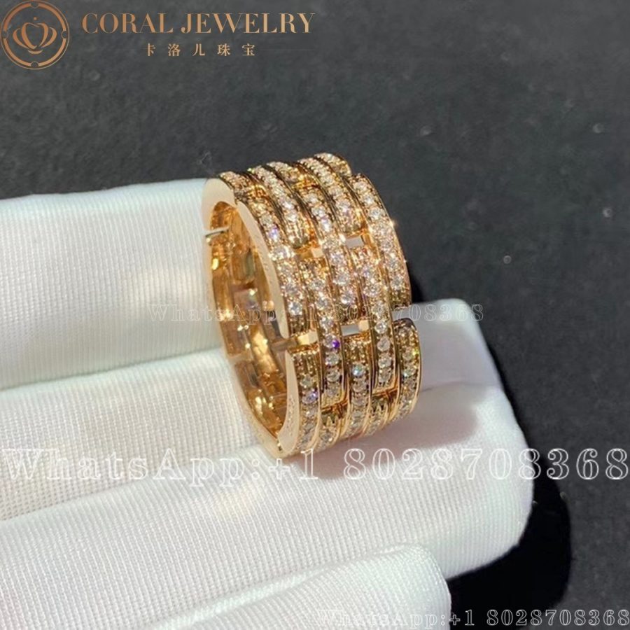 Cartier Maillon Panthere Ring Ref N4749300 Coral (7)