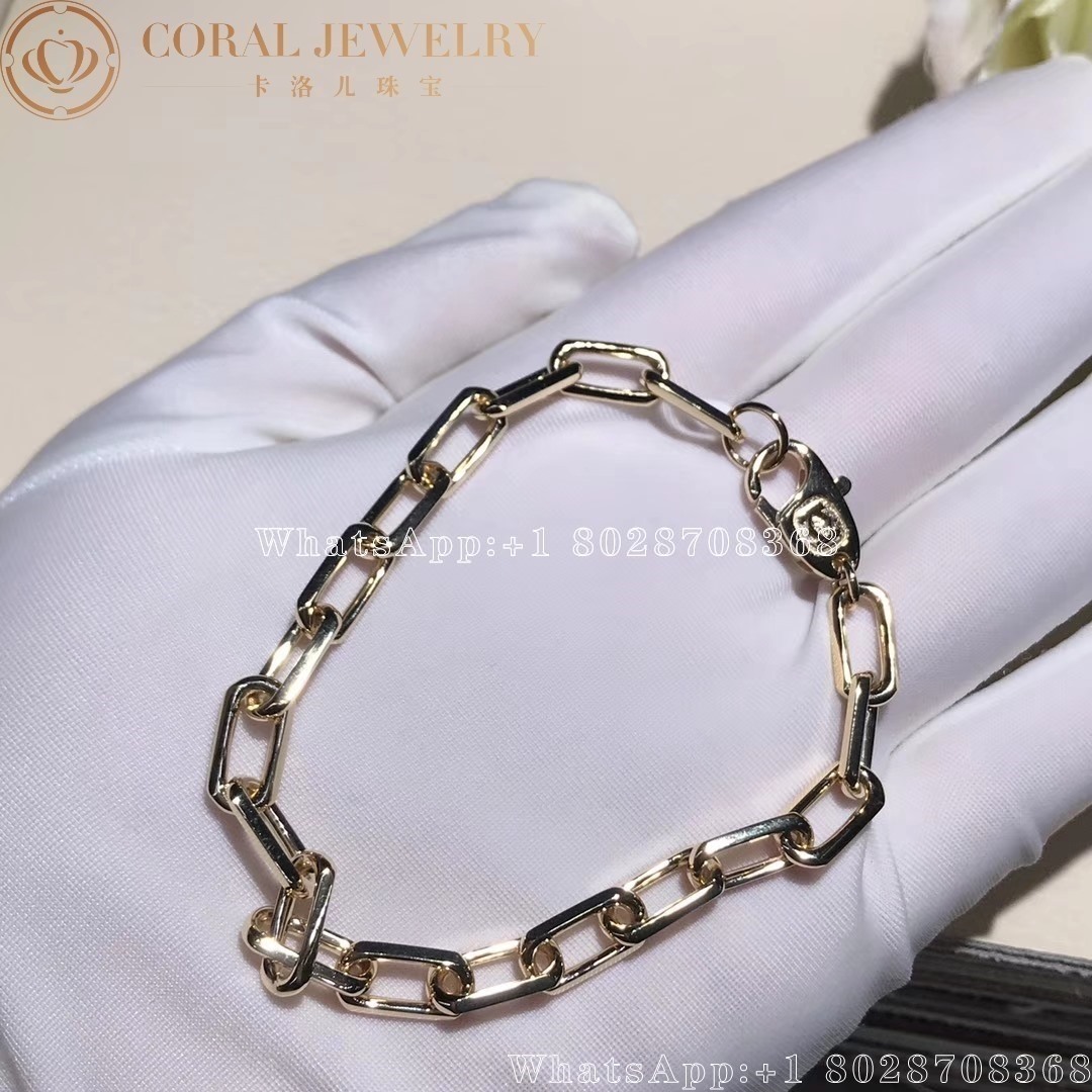 Cartier Santos De Cartier Bracelet Yellow Gold B6021300 Coral (2)