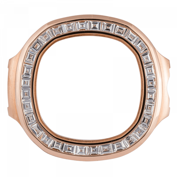 Patek Philippe 5712 Custom Rose Gold Bezel Set With Diamonds (2)