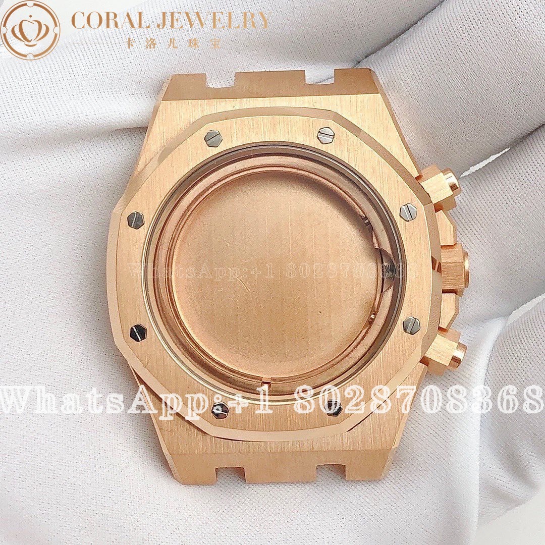 Audemars Piguet 26331 Custom Rose Gold Case Coral (1)