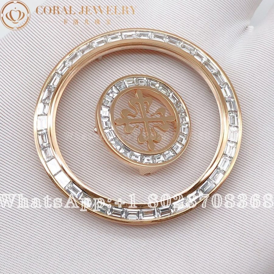 Patek Philippe 5153 Custom Rose Gold Bezel Set With Diamonds Coral (2)