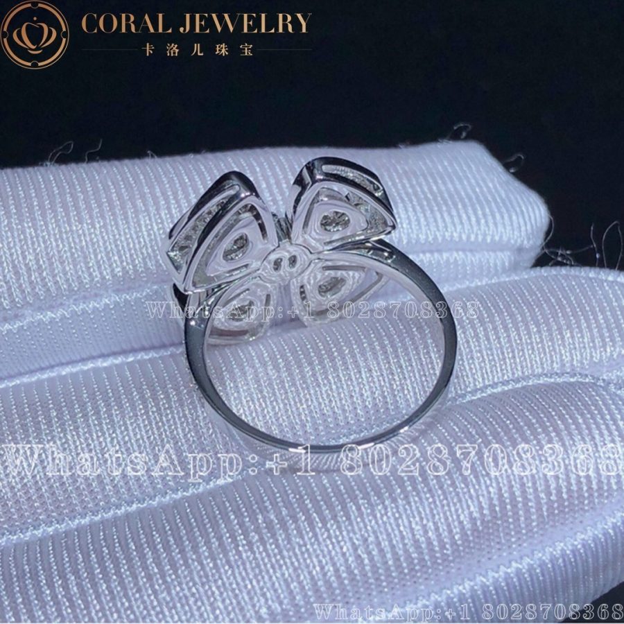 Bulgari White Gold And Diamond Fiorever Ring An858168 Coral (8)