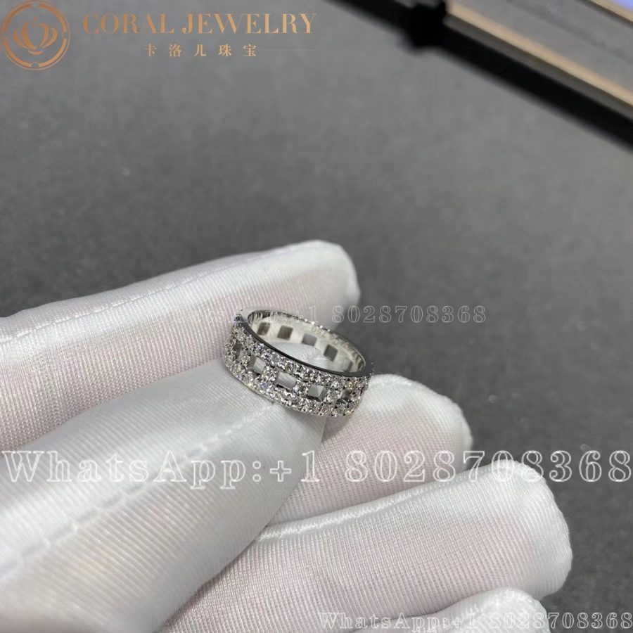 Tiffany T True Wide Ring In White Gold With Diamonds Coral (3)