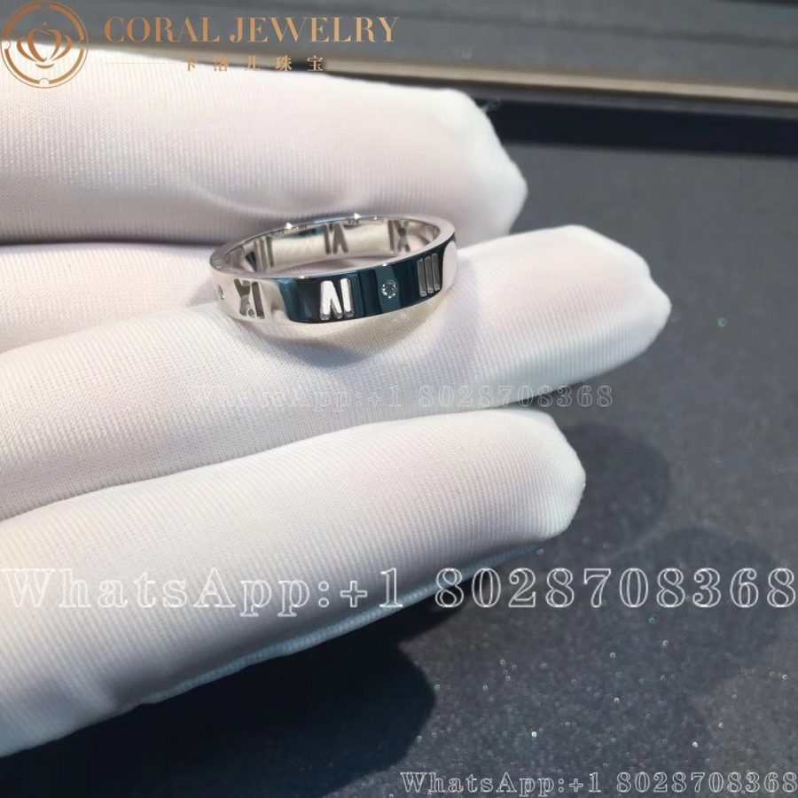 Tiffany Co Atlas Ring In White Gold And Diamonds Coral (4)