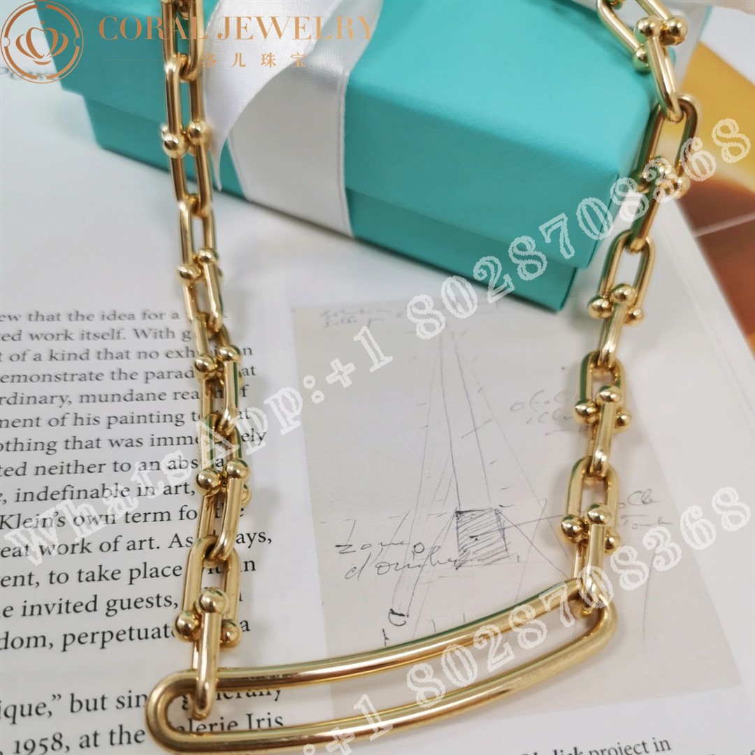 Tiffany Tiffany Hardwear Link Necklace Coral (3)