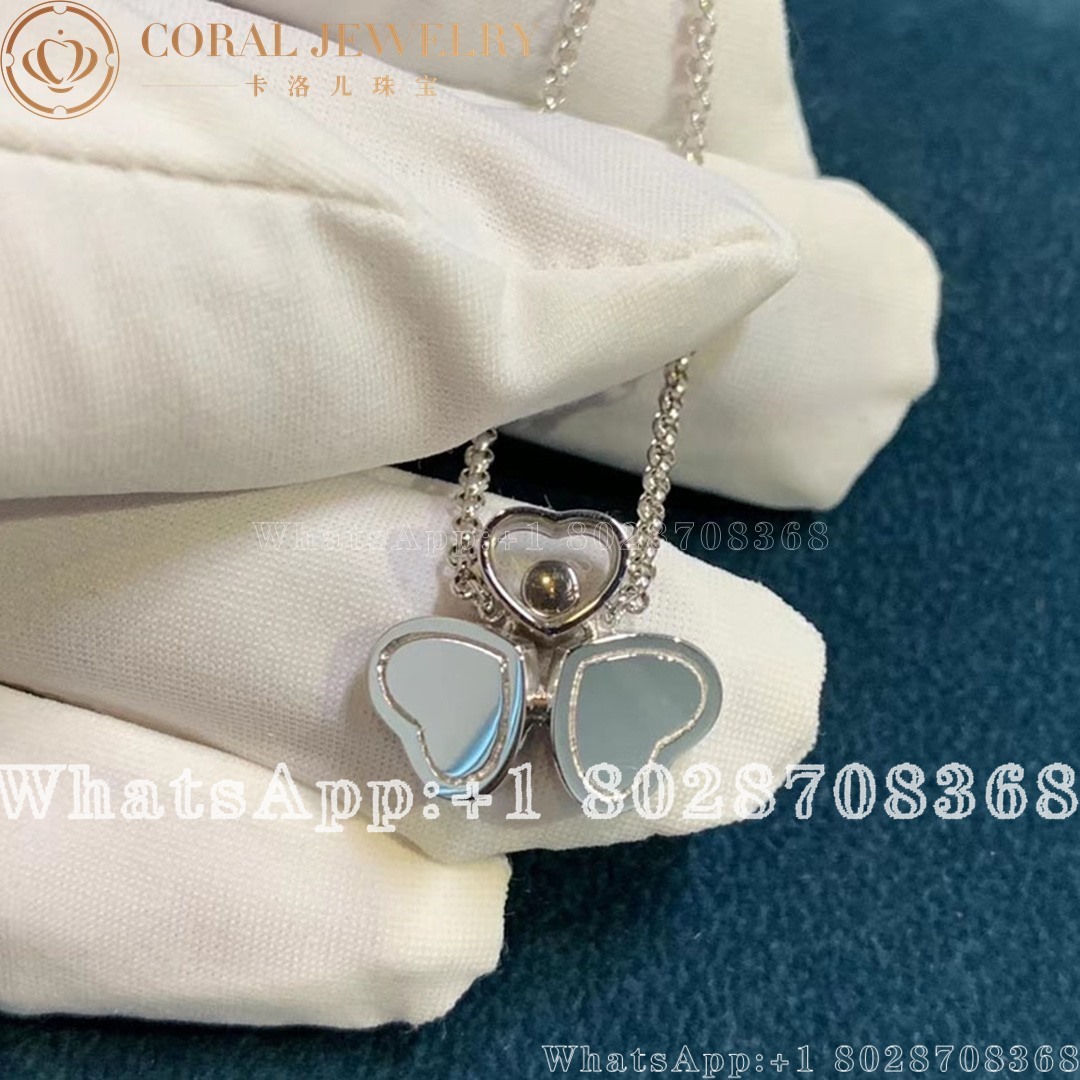 Chopard Happy Hearts White Gold Diamond Pendant 81a083 1911 Coral (1)