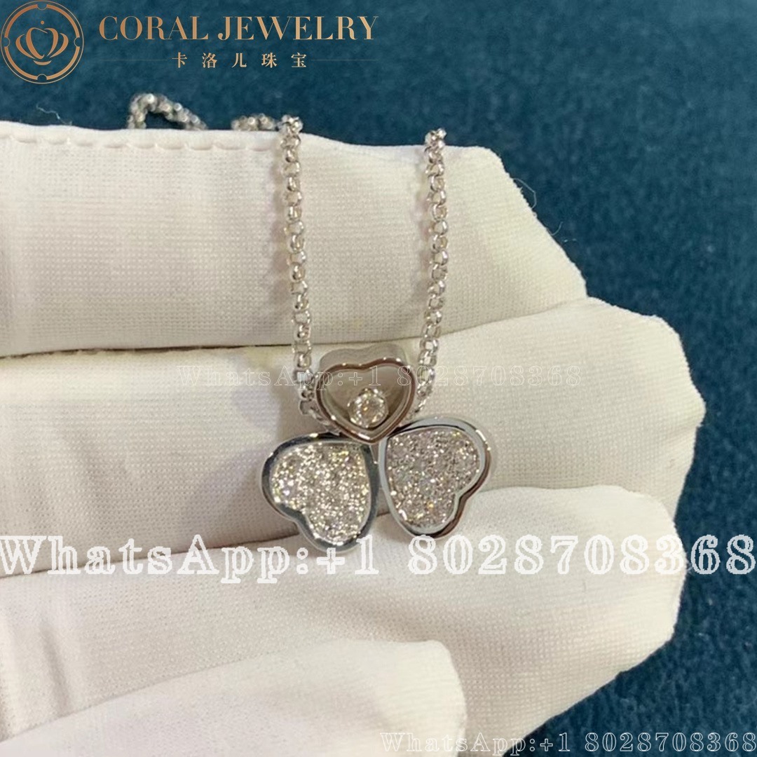 Chopard Happy Hearts White Gold Diamond Pendant 81a083 1911 Coral (3)