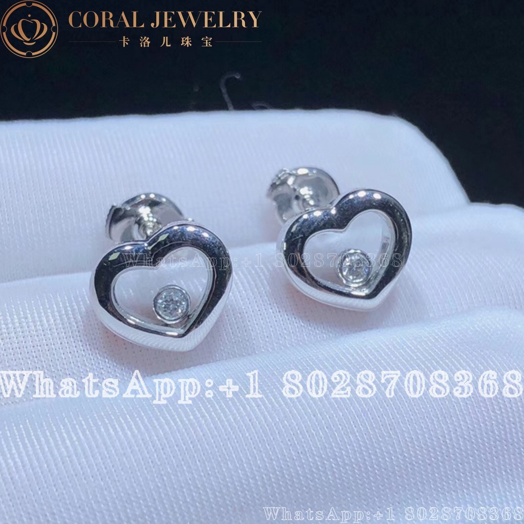 Chopard Happy Diamonds Icons Earrings Ethical White Gold Diamonds 83a054 1001 Coral (5)