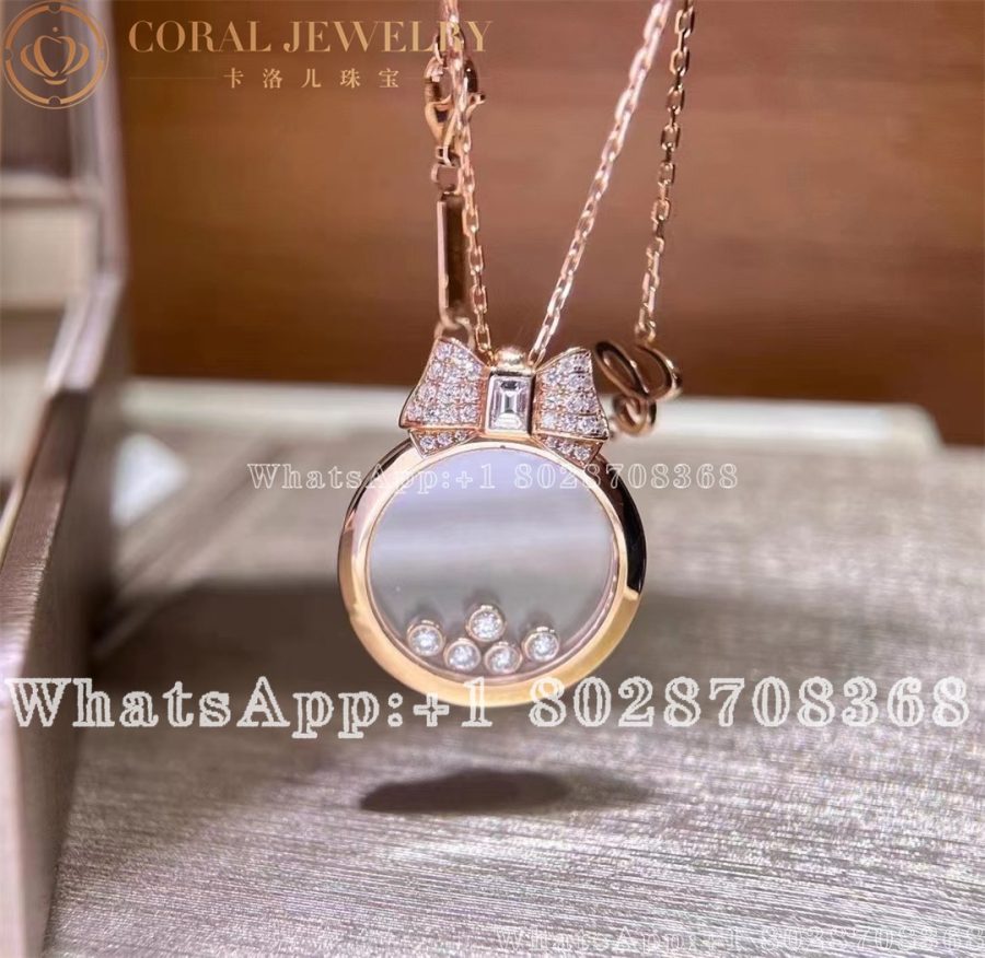 Happy Diamonds Icons Rose Gold Diamond Pendant 795020 5201 Coral (11)