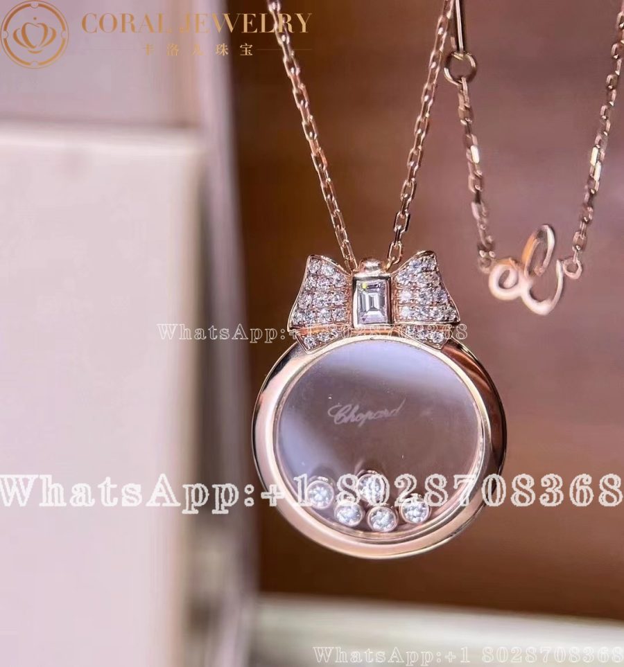 Happy Diamonds Icons Rose Gold Diamond Pendant 795020 5201 Coral (13)