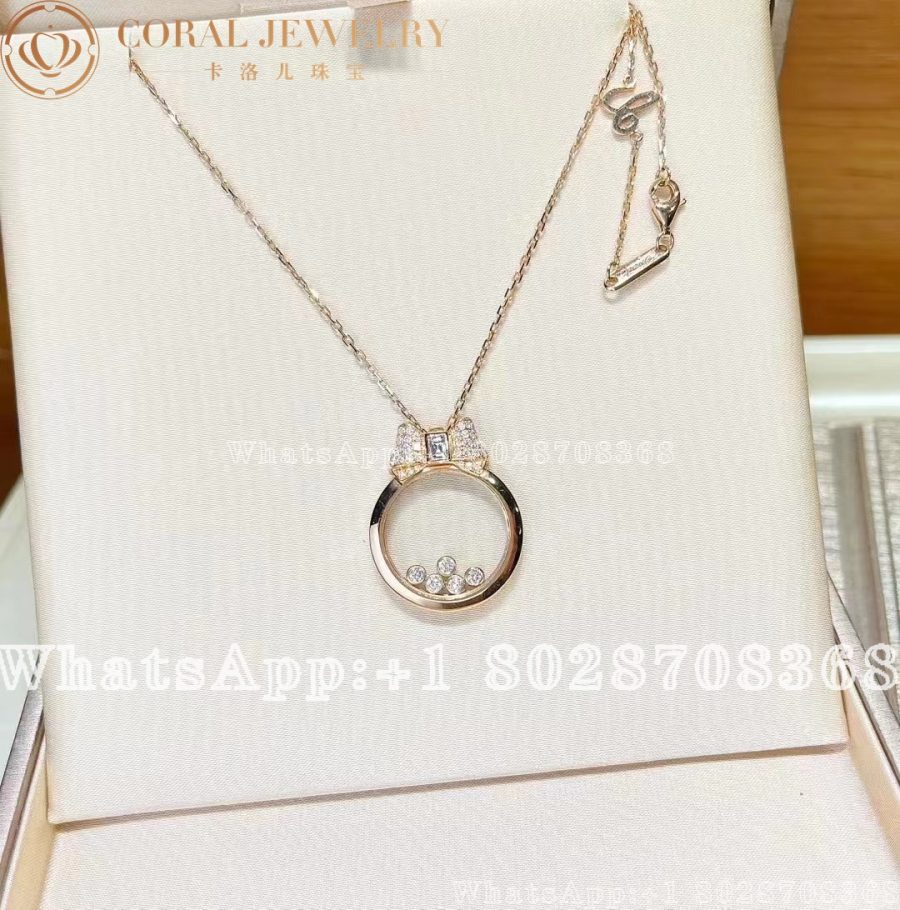 Happy Diamonds Icons Rose Gold Diamond Pendant 795020 5201 Coral (14)