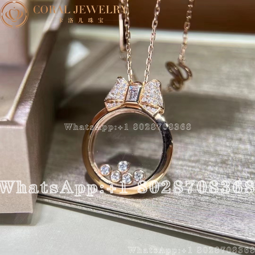 Happy Diamonds Icons Rose Gold Diamond Pendant 795020 5201 Coral (9)