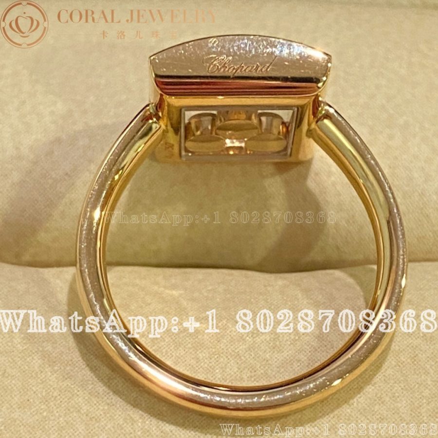 Chopard Happy Curves Rose Gold Diamond Ring 829224 5039 Coral (2)