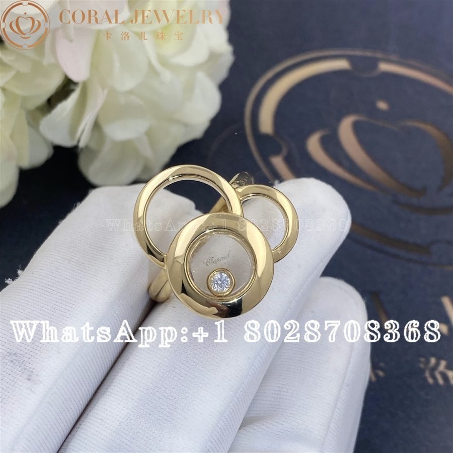 Chopard Happy Dreams Yellow Gold Diamond Ring 829769 5010 Coral (6)