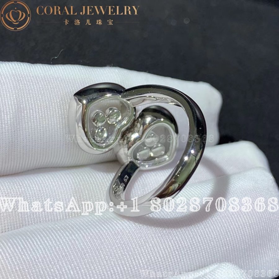 Chopard Happy Diamonds White Gold Diamond Ring 829393 1041 Coral (8)