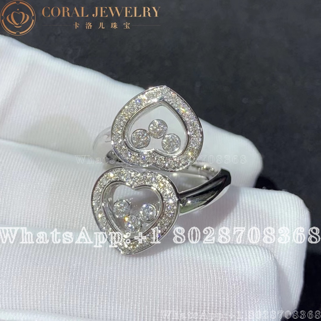 Chopard Happy Diamonds White Gold Diamond Ring 829393 1041 Coral (9)