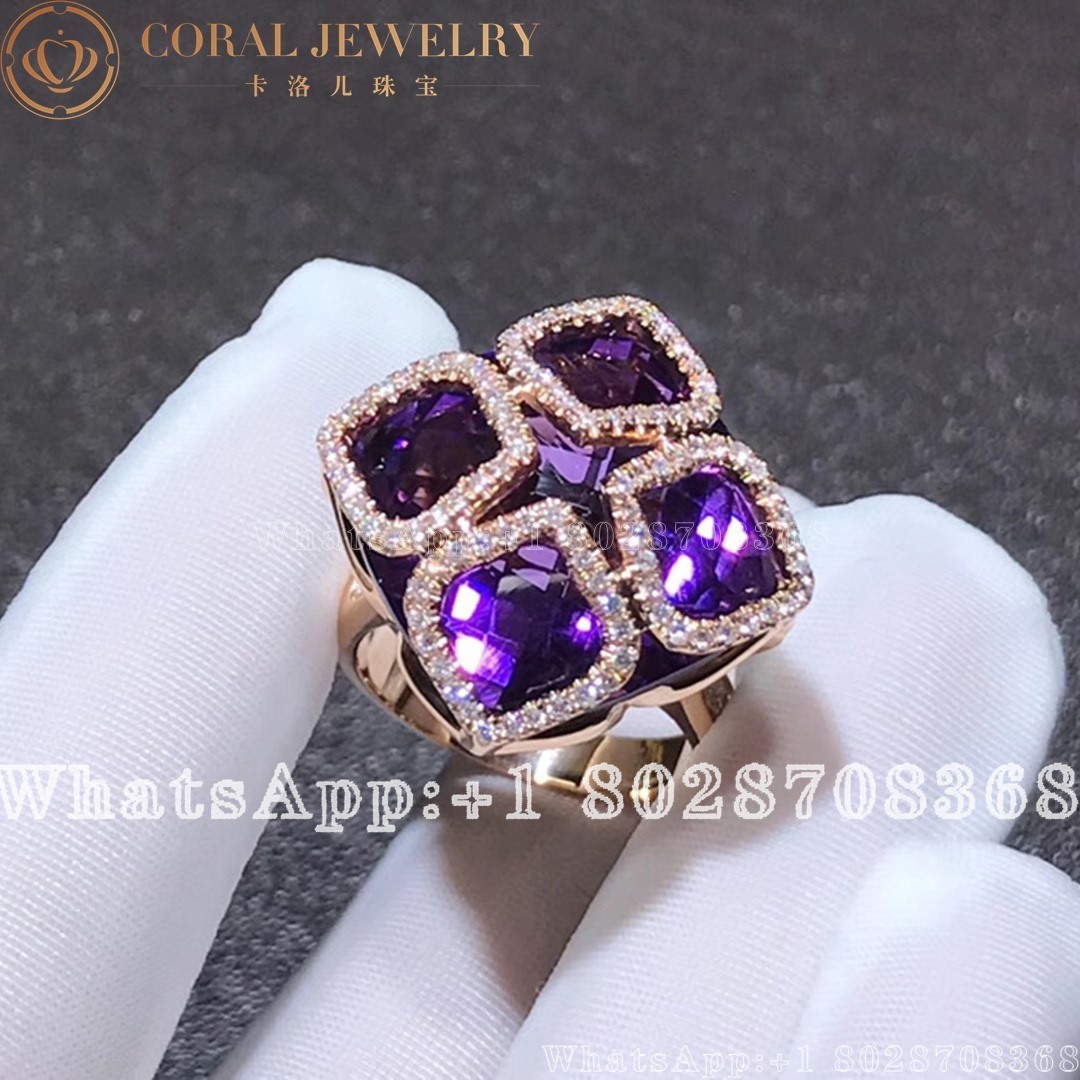 Chopard Imperiale Cocktail White Gold Amethyst Ring 829563 1008 Coral (1)