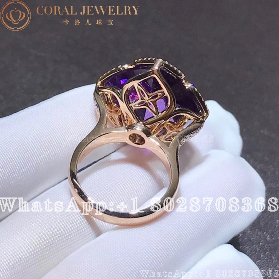 Chopard Imperiale Cocktail White Gold Amethyst Ring 829563 1008 Coral (2)