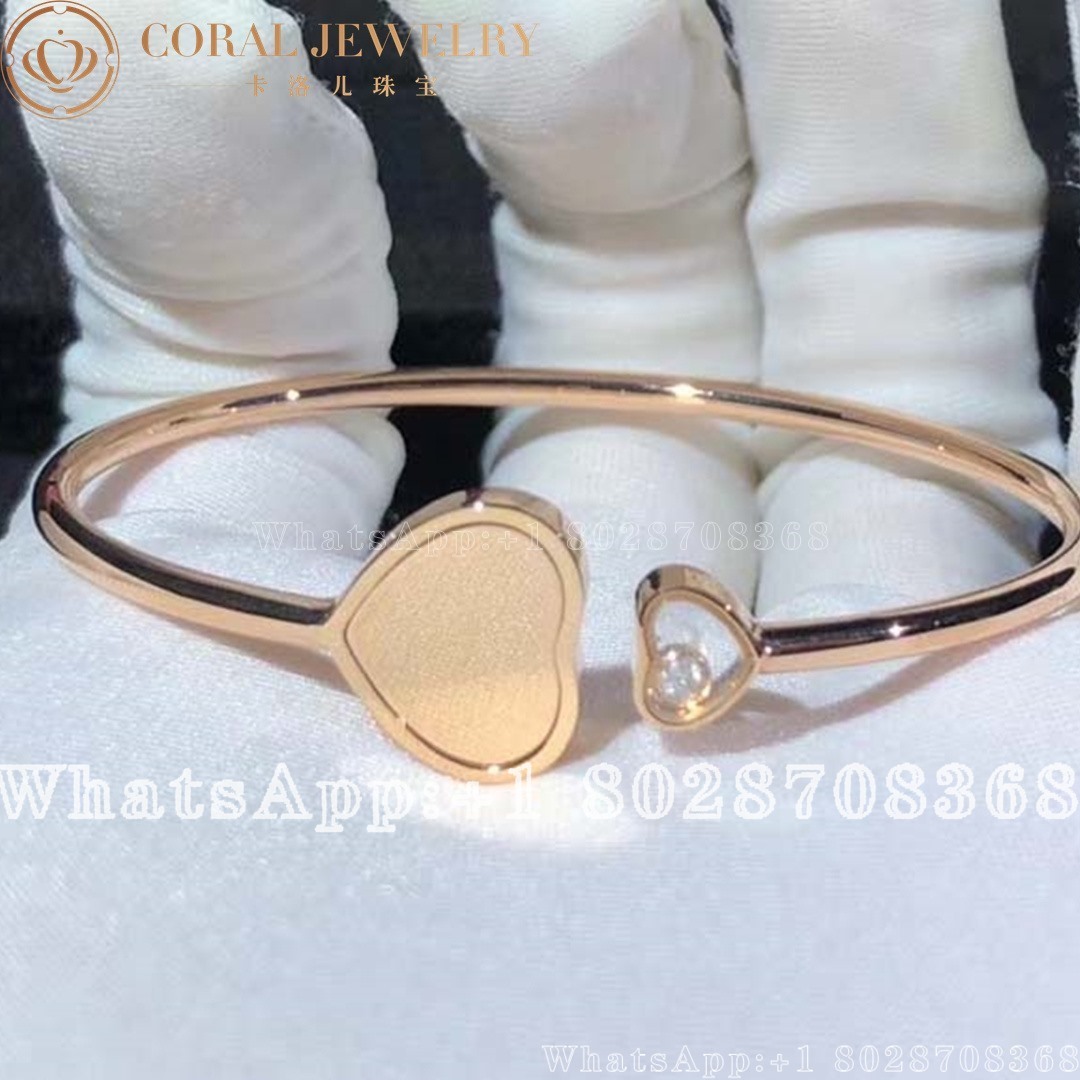 Chopard Golden Hearts James Bond 007 Limited Edition Bangle 85a007 5021 Coral (1)