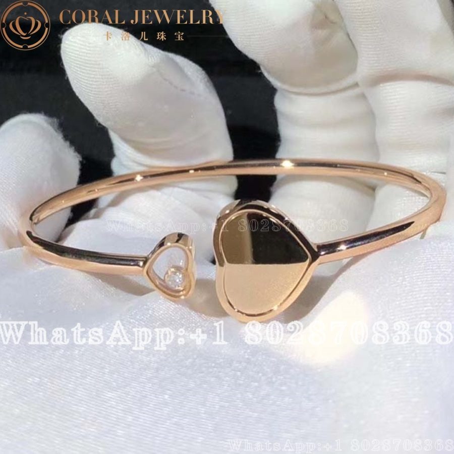 Chopard Golden Hearts James Bond 007 Limited Edition Bangle 85a007 5021 Coral (3)