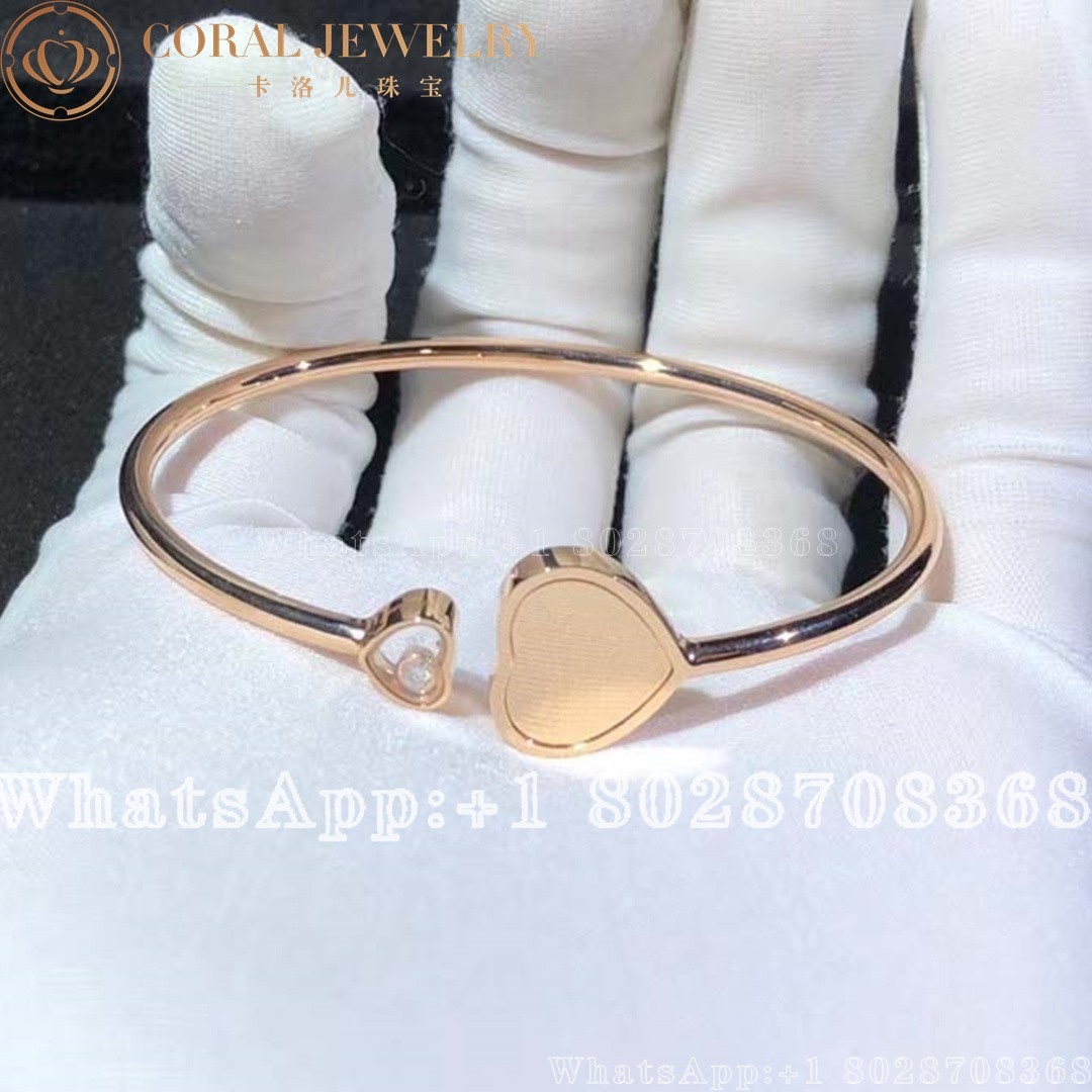 Chopard Golden Hearts James Bond 007 Limited Edition Bangle 85a007 5021 Coral (4)