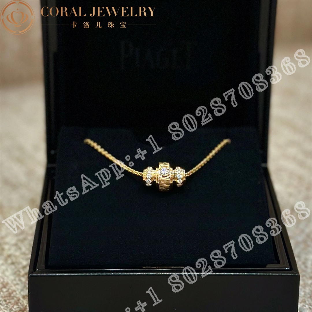 Piaget Possession Rose Gold Diamond Pendant G33pi300 Coral (2)