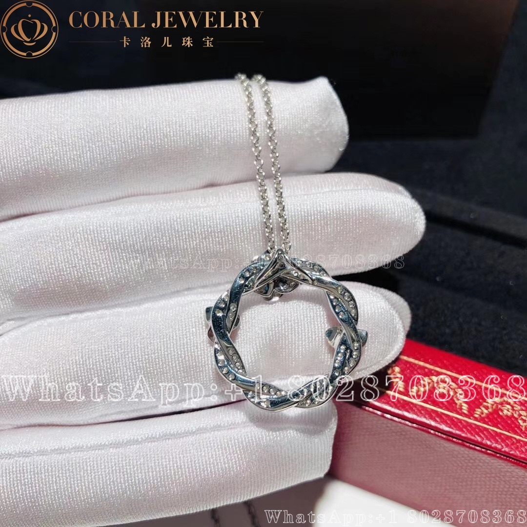 Piaget Rose White Gold Diamond Pendant G33u0091 Coral (3)