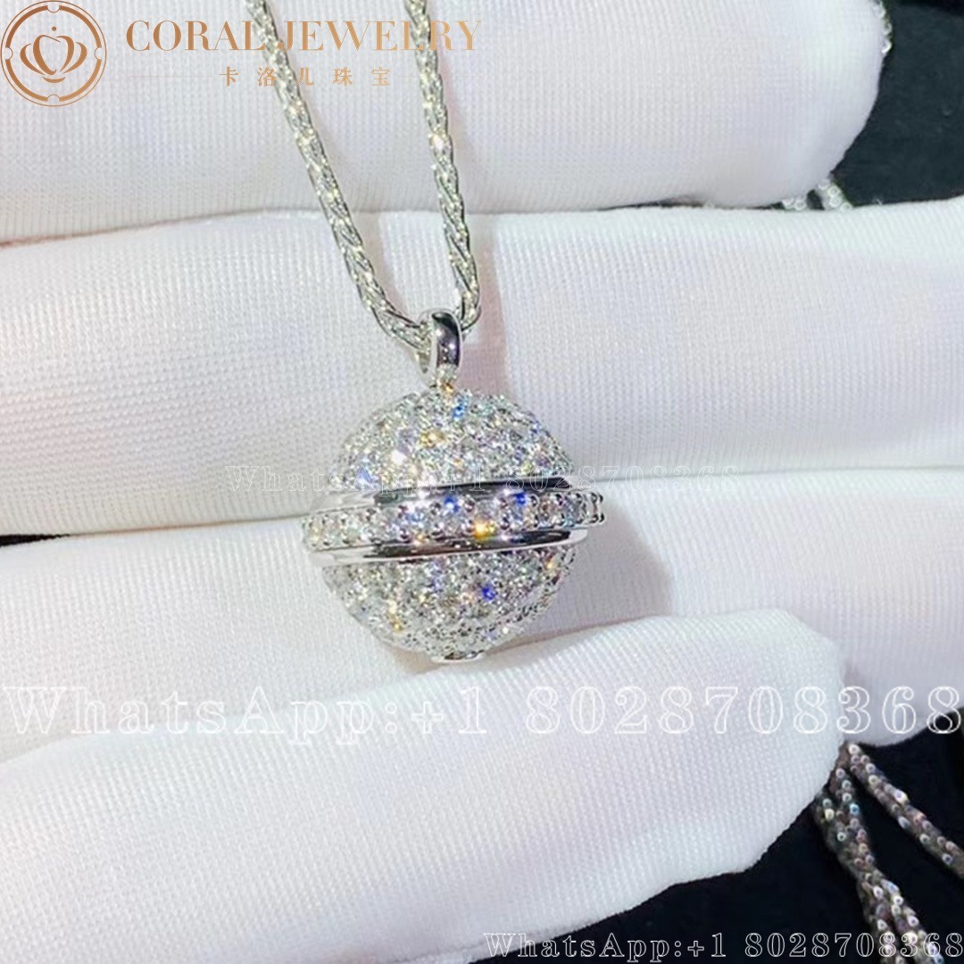 Piaget Possession Pendant White Gold Diamond Pendant G33pf300 Coral (1)