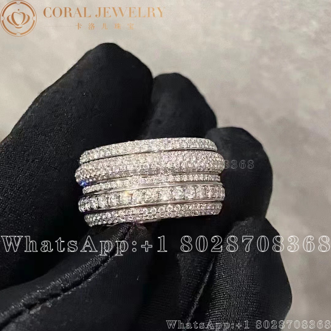 Piaget Possession White Gold Diamond Ring G34a8100 Coral (1)