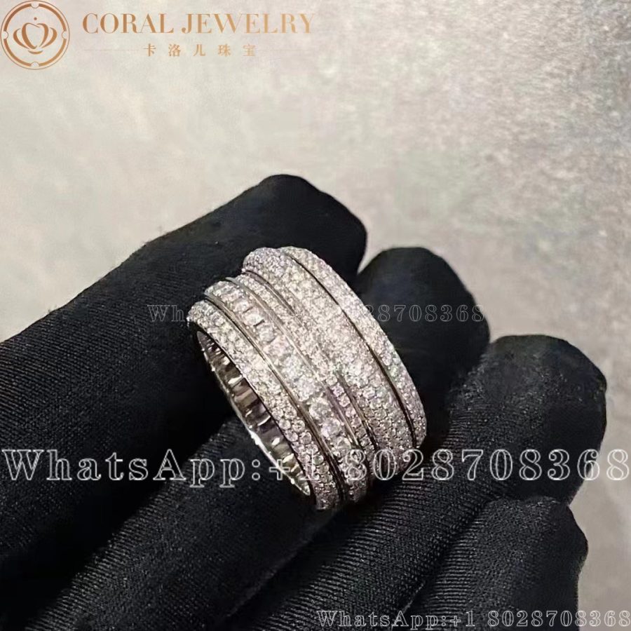 Piaget Possession White Gold Diamond Ring G34a8100 Coral (4)