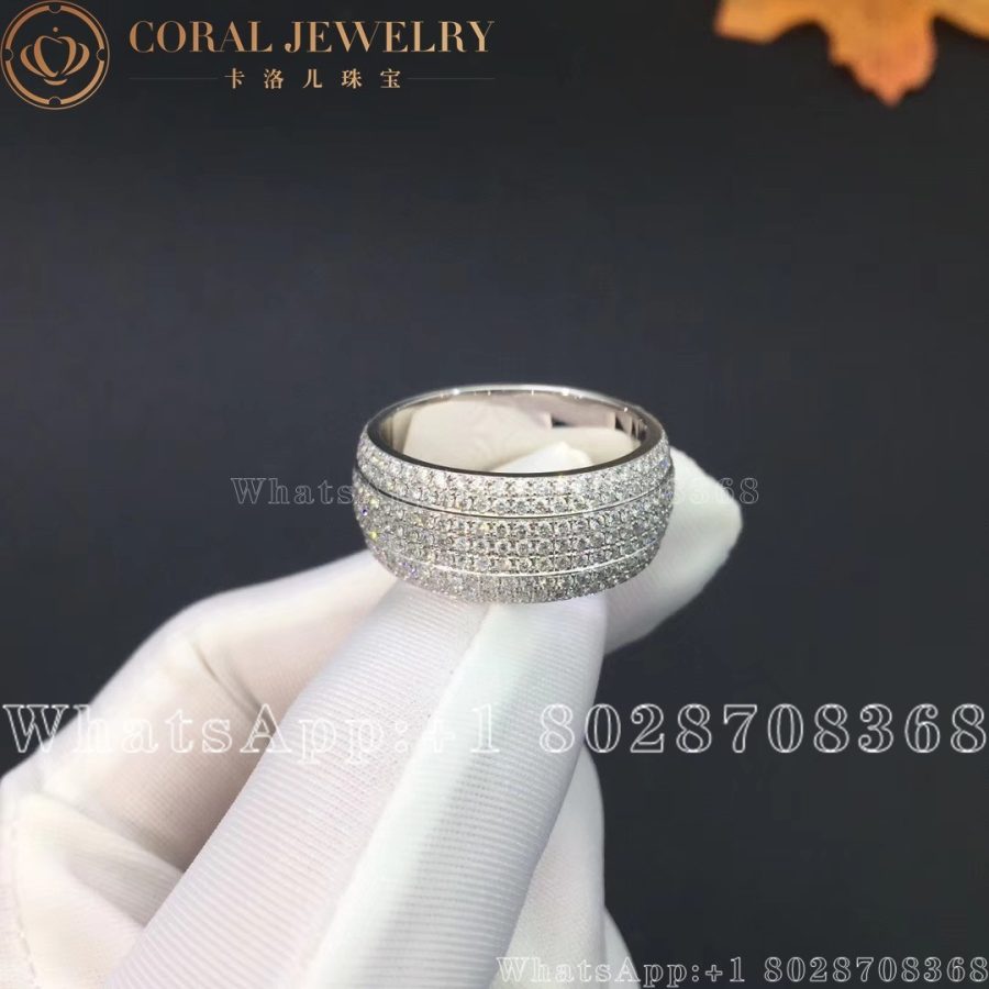 Piaget Possession White Gold Diamond Ring G34pu400 Coral (3)