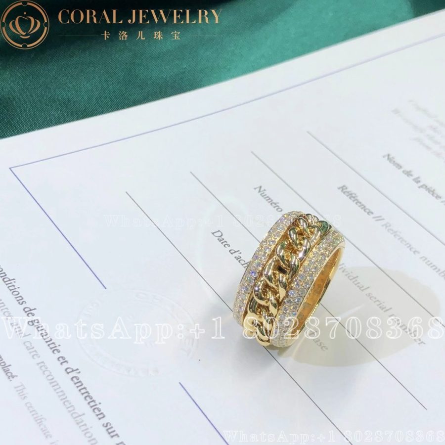 Piaget Possession Yellow Gold Diamond Ring G34pu600 Coral (5)