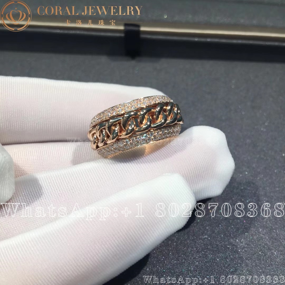 Piaget Possession Rose Gold Diamond Ring G34pu600 Coral (1)