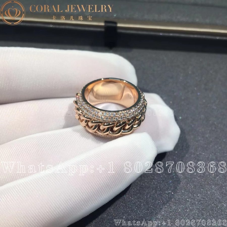 Piaget Possession Rose Gold Diamond Ring G34pu600 Coral (4)