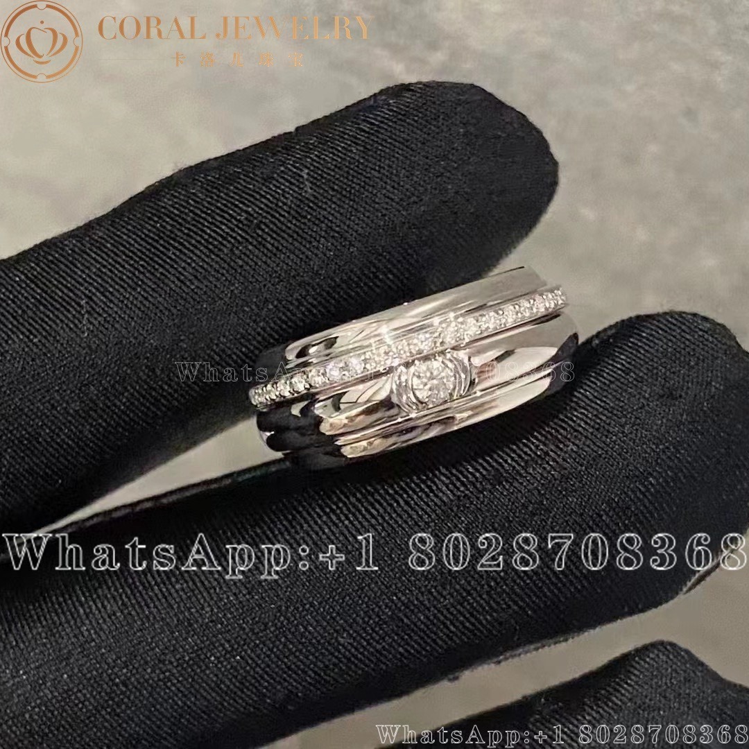 Piaget Possession Medium Model White Gold Diamond Ring G34p9a00 Coral (2)