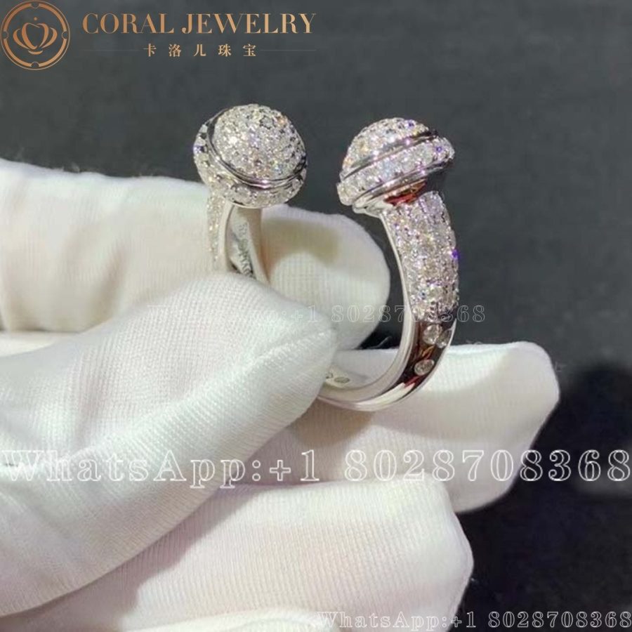 Piaget Possession White Gold Diamond Open Ring G34p3f00 Coral (6)