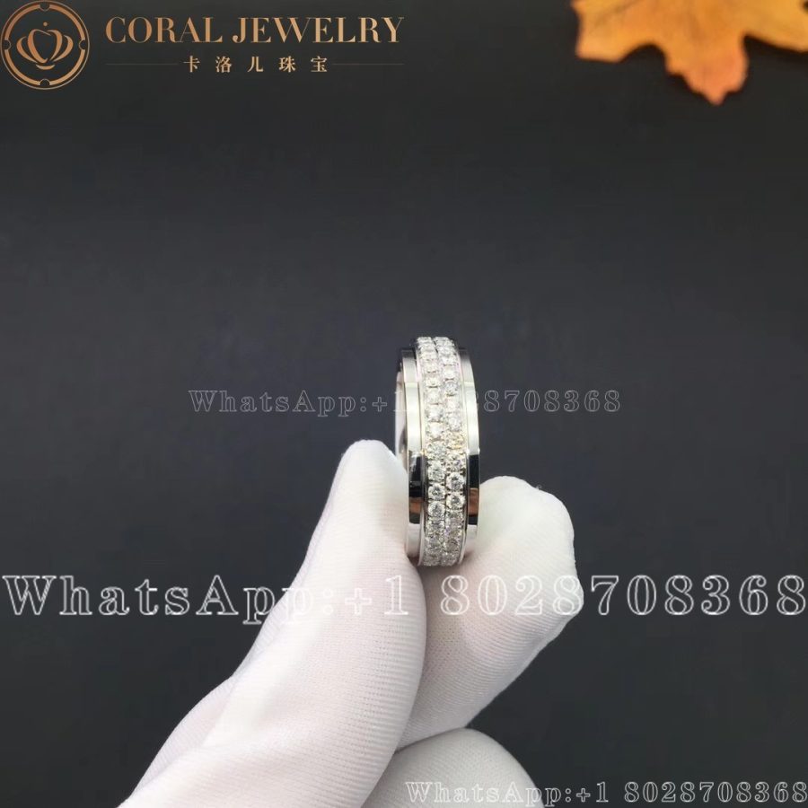 Piaget Possession White Gold Diamond Ring G34pl400 Coral (5)