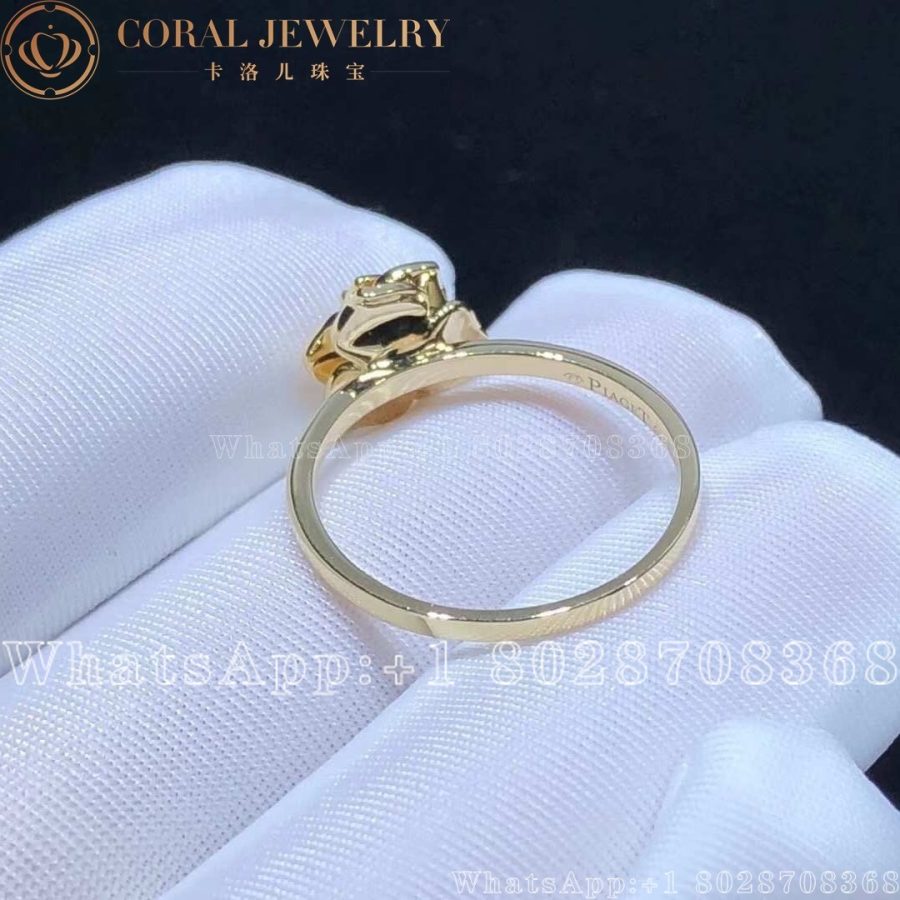 Piaget Rose Ring Rose Gold Diamond Ring G34ur400 Coral (2)