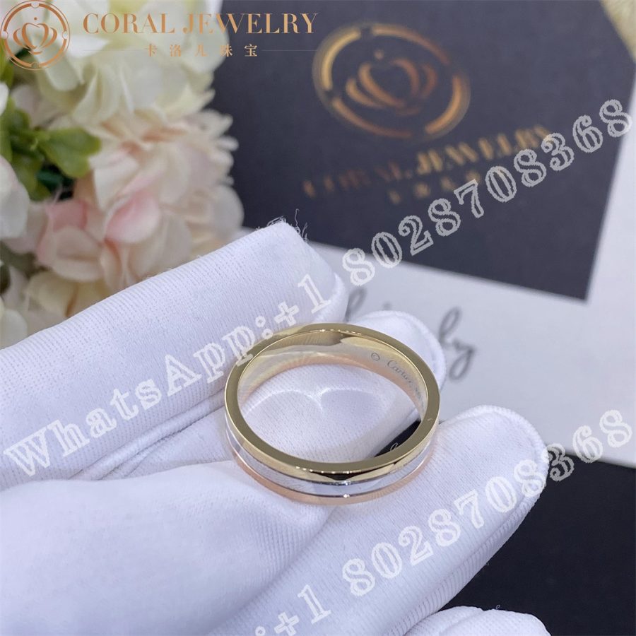 Cartier Trinity Wedding Band B4052100 Coral (7)