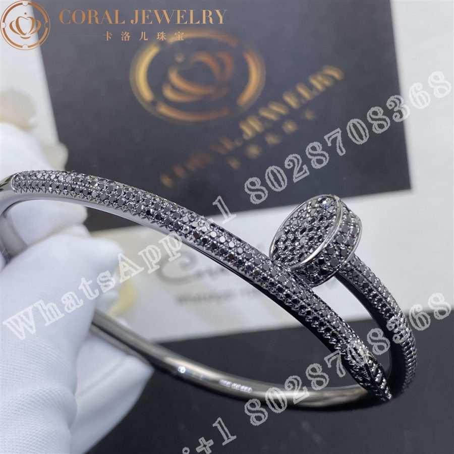 Cartier Juste Un Clou Bracelet Black Goldblack Diamonds Coral (9)