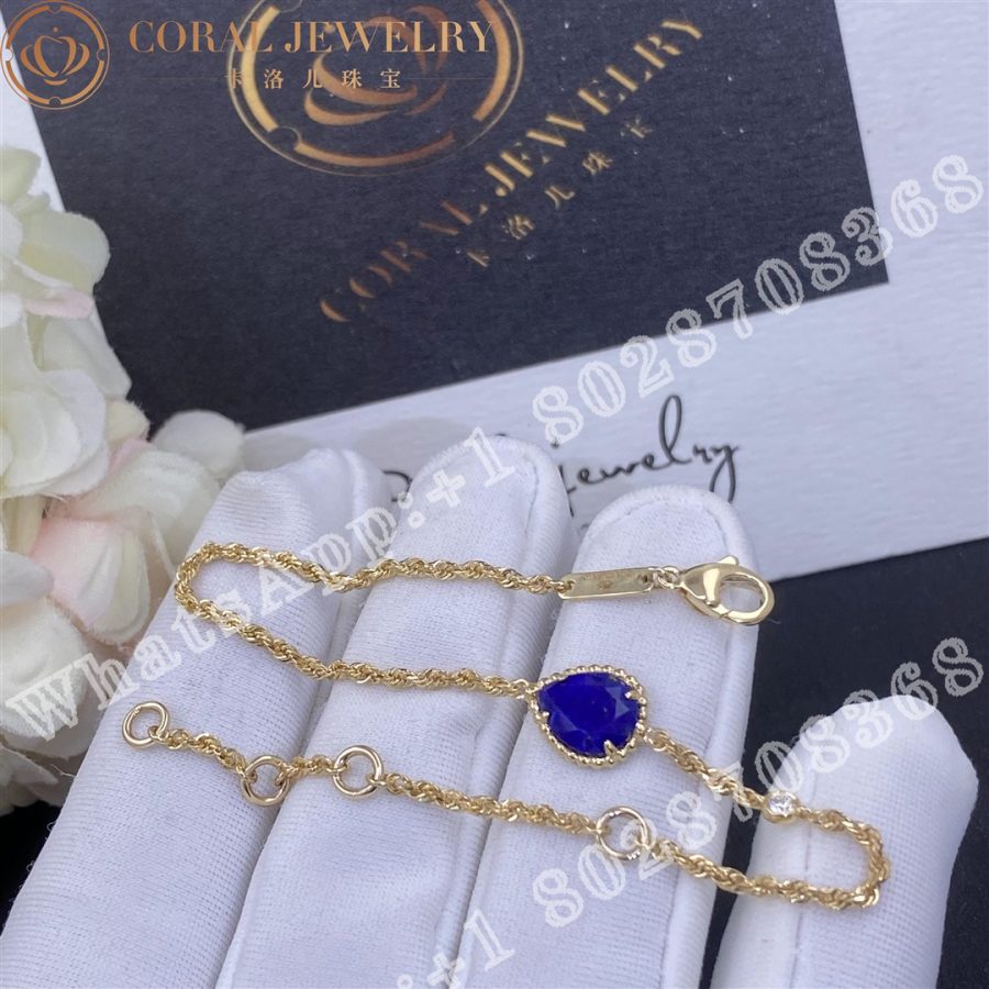 Boucheron Serpent Boheme Yellow Gold Diamond Lapis Lazuli Bracelet Jbt00800 Coral (4)