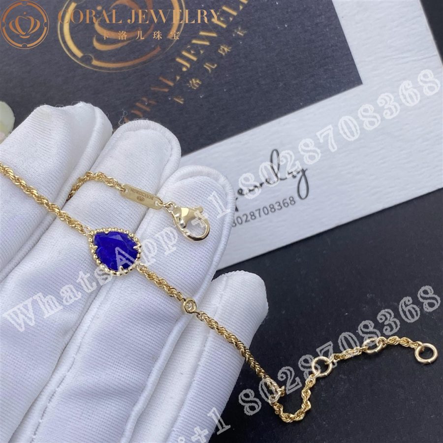 Boucheron Serpent Boheme Yellow Gold Diamond Lapis Lazuli Bracelet Jbt00800 Coral (7)