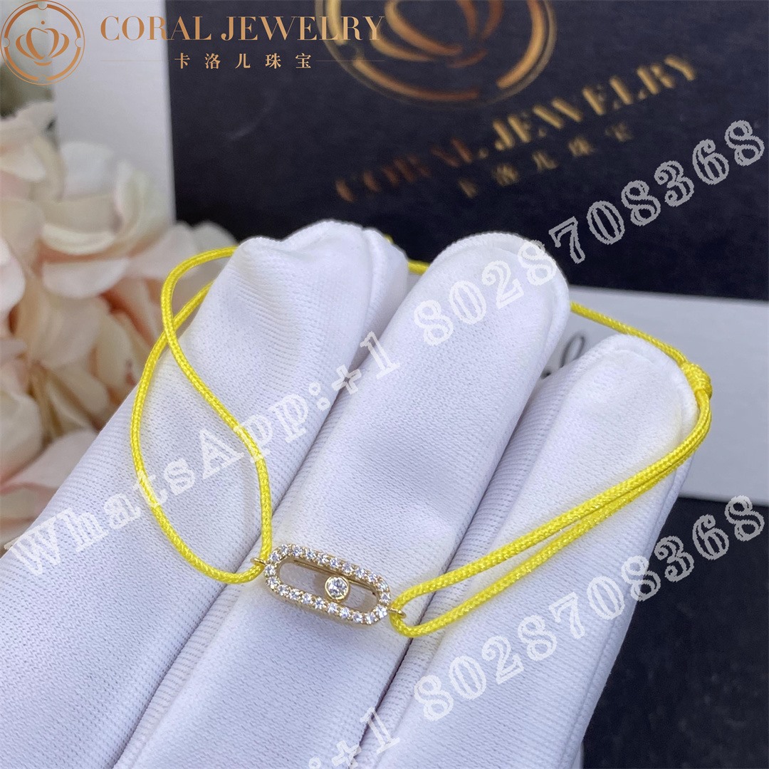 Messika Move Uno Cord Bracelet In Yellow 13288 Yg Coral (3)